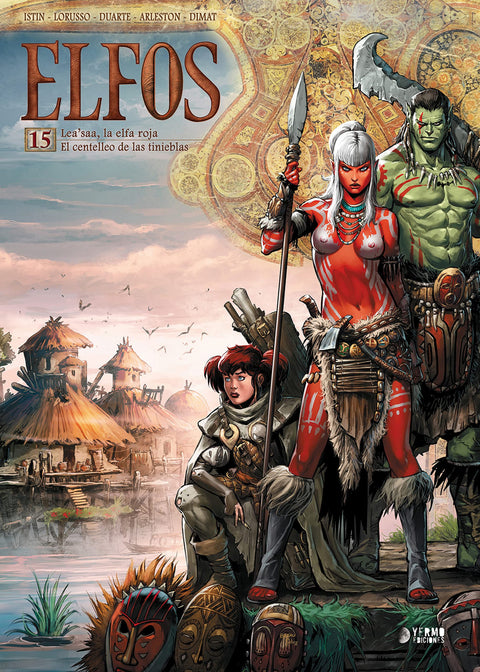  ELFOS 15. LEA SAA, LA ELFA ROJA;EL CENTELLEO DE LAS TINIEBLAS 