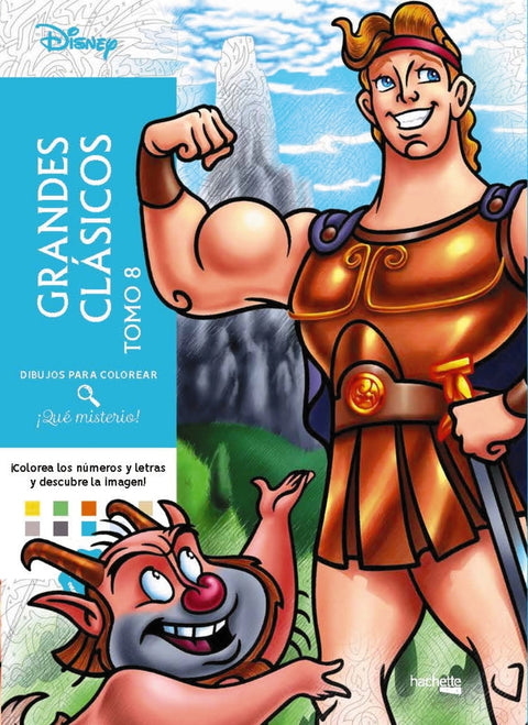  Dibujos para colorear. ¡Qué misterio! Grandes Clásicos Tomo 8 