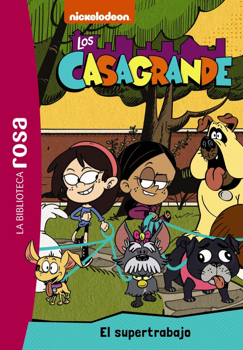  La biblioteca rosa. Los Casagrandes, 1. Un supertrabajo 