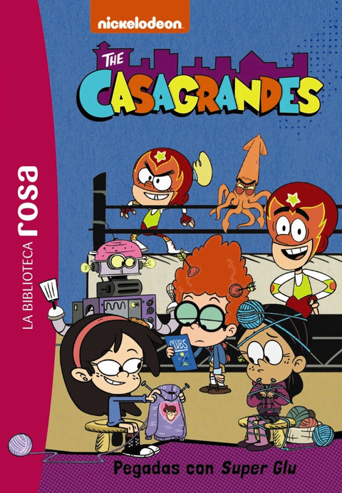  La Biblioteca rosa. Los Casagrande, 4. Un taller para dos 