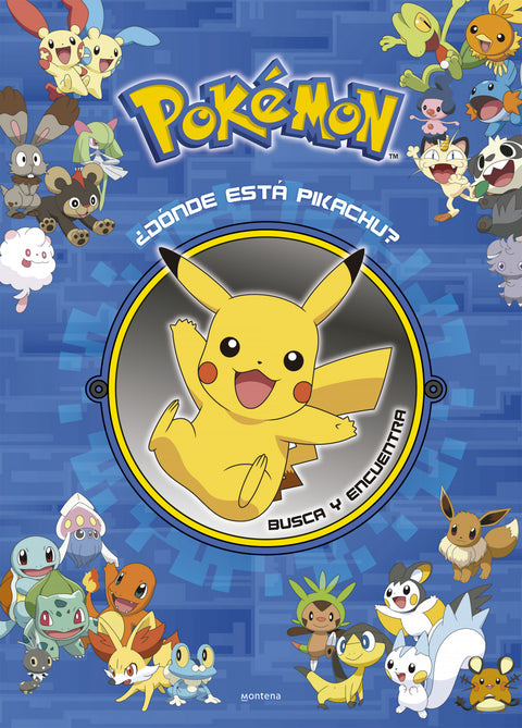  ¿Dónde está Pikachu? Busca y encuentra (Colección Pokémon) 