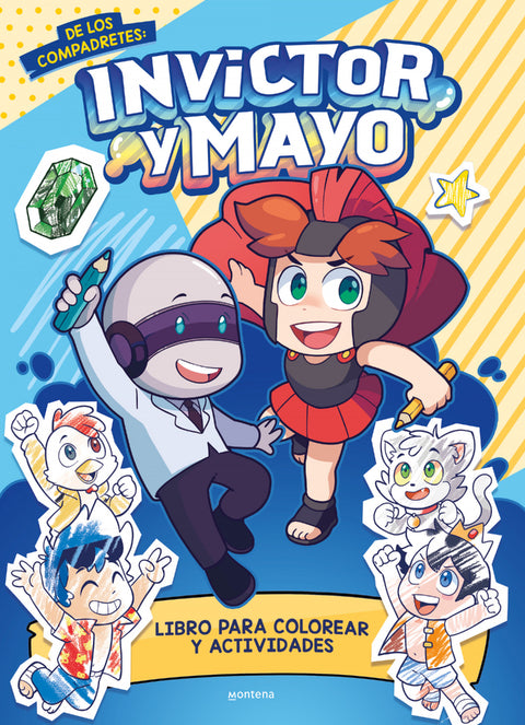 INVICTOR Y MAYO LIBRO PARA COLOREAR Y ACTIVIDADES 