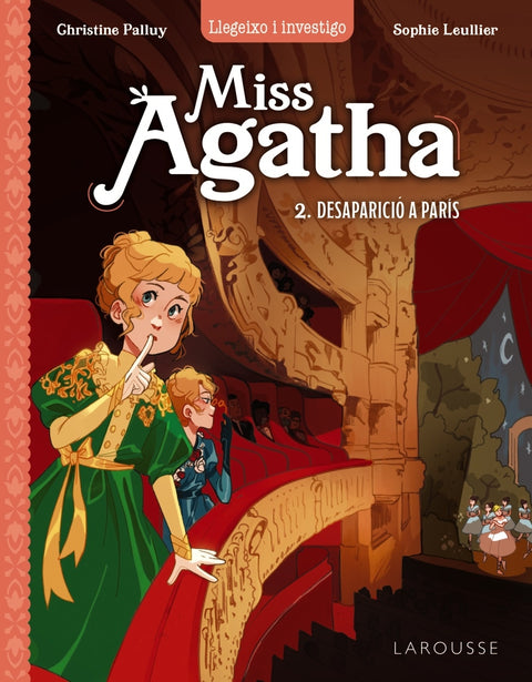  Miss Agatha. Desaparició a París 