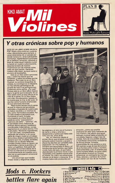  Mil violines y otras cronicas sobre pop y humanos;narrativa 