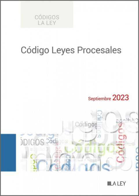  Código Leyes Procesales 2023 
