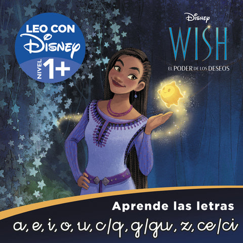  Wish. Leo con Disney (Nivel 1 plus) (Disney. Lectoescritura) 