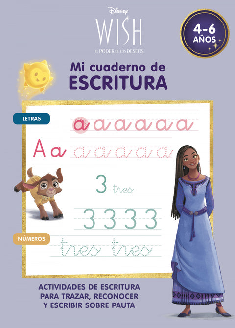  Disney WISH. Mi cuaderno de escritura 