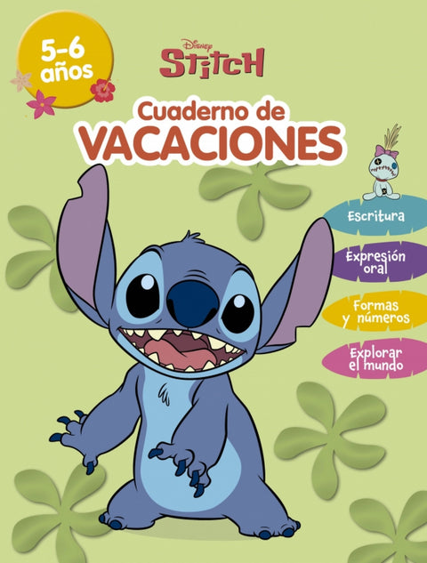 Stitch. (5-6 años) (Disney. Cuaderno de vacaciones) 