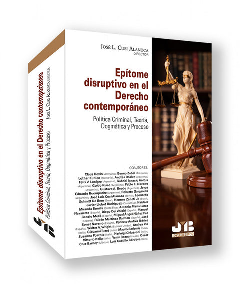  Epítome disruptivo en el derecho contemporáneo 