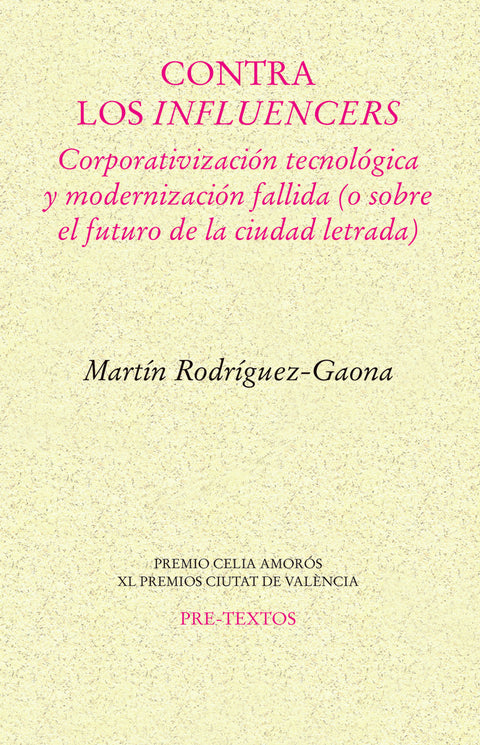  Contra los influencers 