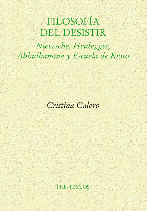  Filosofía del desistir 