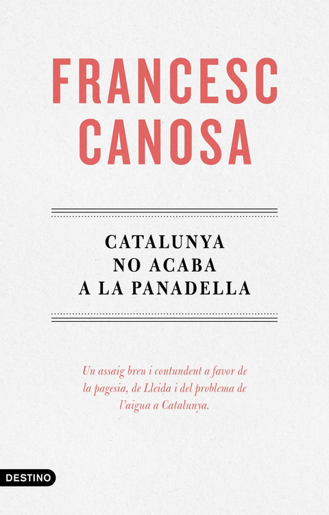  Catalunya no acaba a la Panadella 