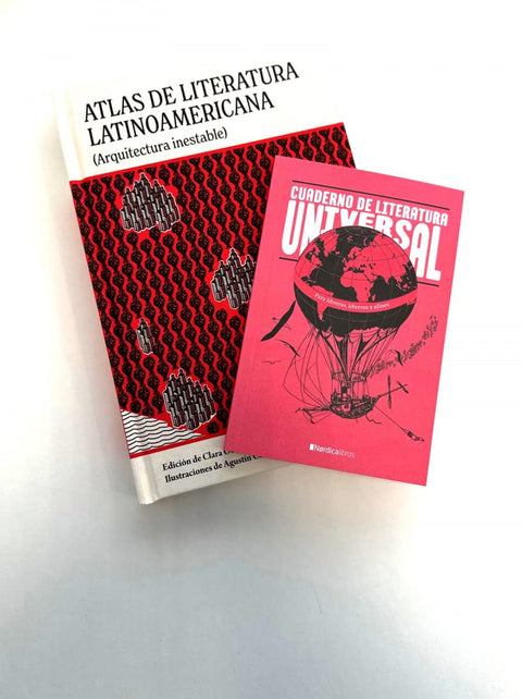  Pack Atlas de literatura latinoamericana + Cuaderno 