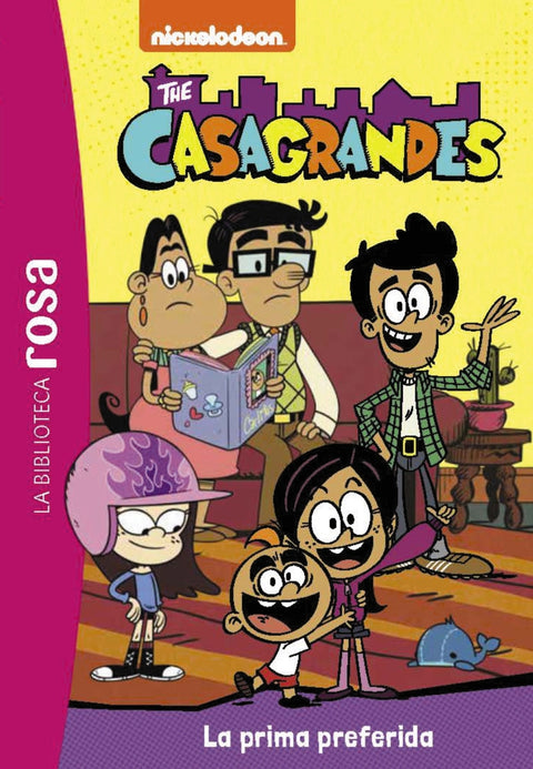  La biblioteca rosa. Los Casagrandes, 5. La prima preferida 