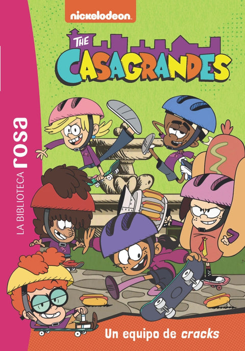 La biblioteca rosa. Los Casagrandes, 6. Un equipo de cracks 