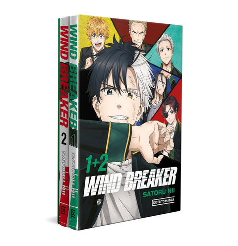  Pack Wind Breaker 1 + Wind Breaker 2 (edición especial anime) 