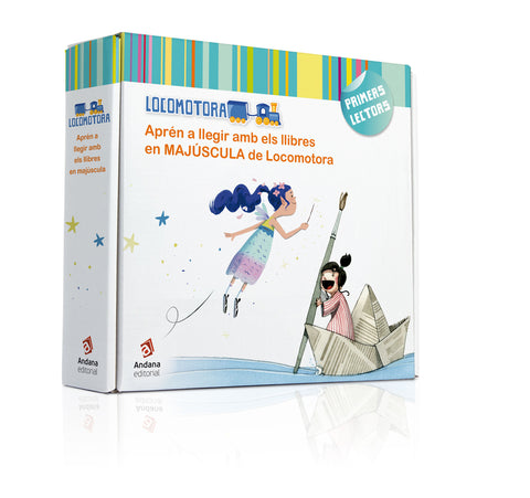  APREN A LLEGIR AMB ELS LLIBRES EN MAJUSCULA DE LOCOMOTORA 