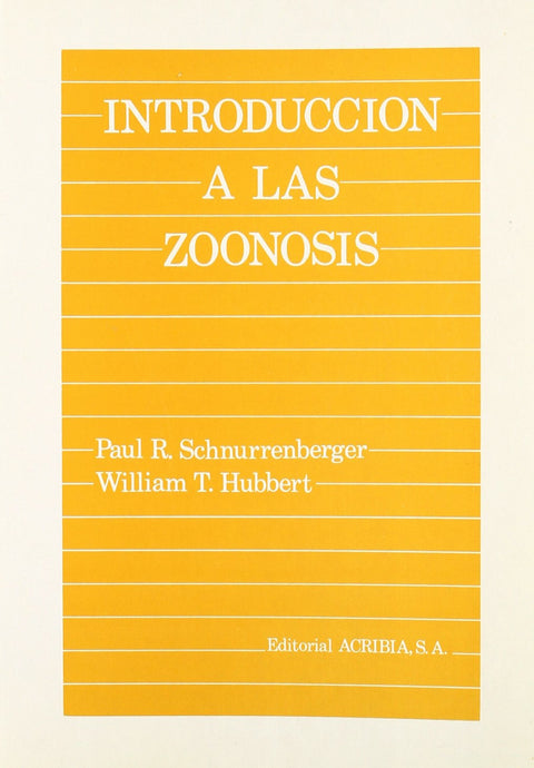  INTRODUCCIÓN A LAS ZOONOSIS 