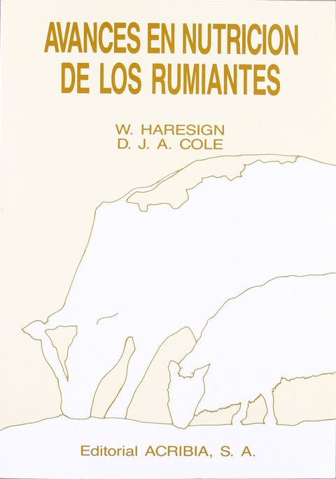  AVANCES EN NUTRICIÓN DE LOS RUMIANTES 