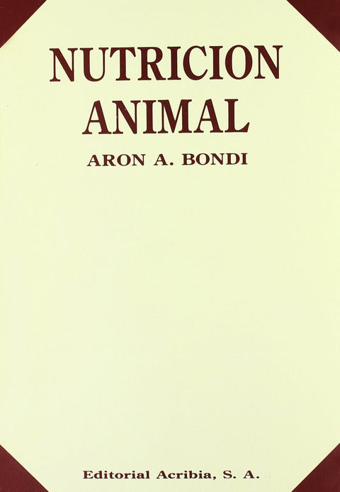  NUTRICIÓN ANIMAL 