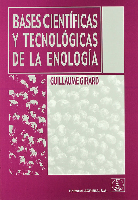  BASES CIENTÍFICAS/TECNOLÓGICAS DE LA ENOLOGÍA 