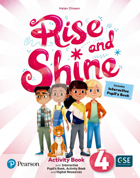  RISE &amp;SHINE 4 ACTIVITY + INTERACTIVE PUPILS DIGITAL 2023 