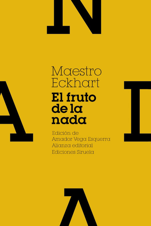  El fruto de la nada y otros escritos 