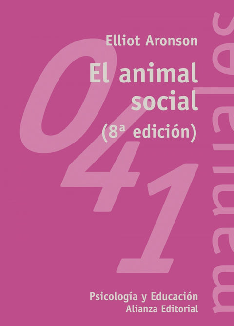  ANIMAL SOCIAL.EL.(PSICOLOGIA) 