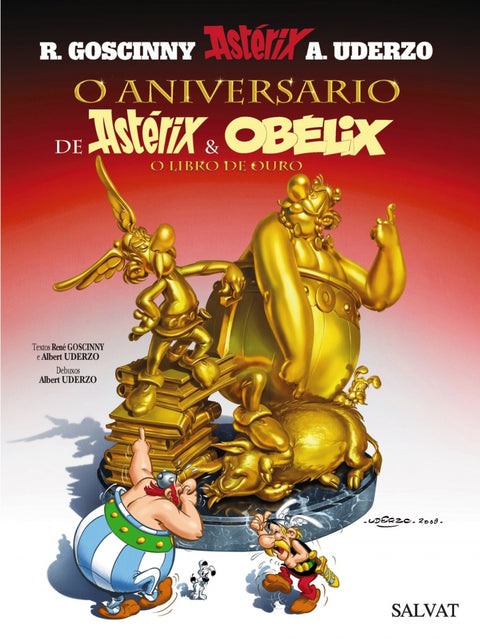  O aniversario de Astérix e Obélix. O libro de ouro 