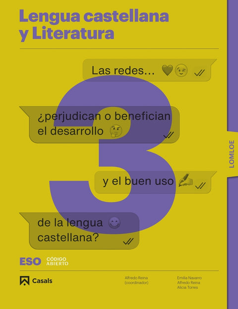  Lengua castellana y Literatura 3 ESO LOMLOE 
