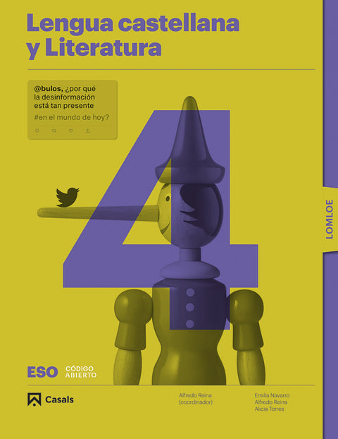  LENGUA Y LITERATURA 4ºESO. CÓDIGO ABIERTO 2023 