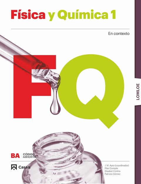  Física y Química 1 BA LOMLOE 