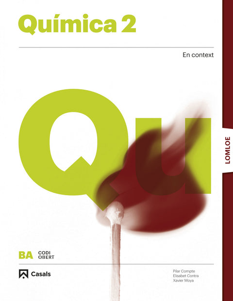  QUÍMICA 2N.BATXILLERAT. CODI OBERT. CATALUNYA 2023 