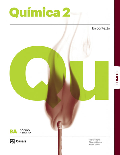  QUÍMICA 2ºBACHILLERATO. CÓDIGO ABIERTO 2023 