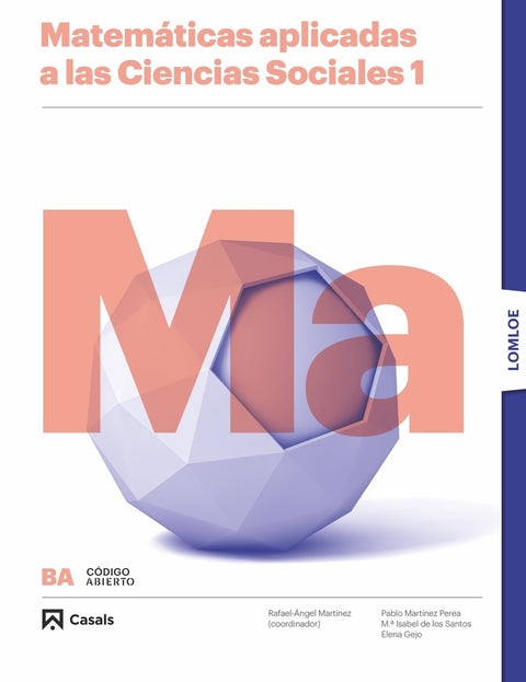  Matemáticas 1 BA CCSS LOMLOE 