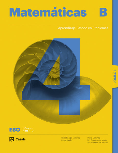  MATEMÁTICAS 4ºESO OPCIÓN B. CÓDIGO ABIERTO 2023 
