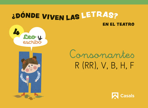  Nivel 4 ¿Dónde viven las letras? En el teatro. 5 años 