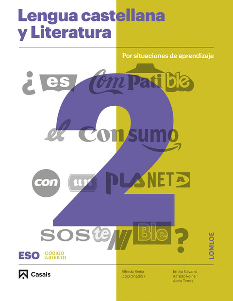  Lengua castellana y Literatura 2 ESO LOMLOE ANDALUCÍA 