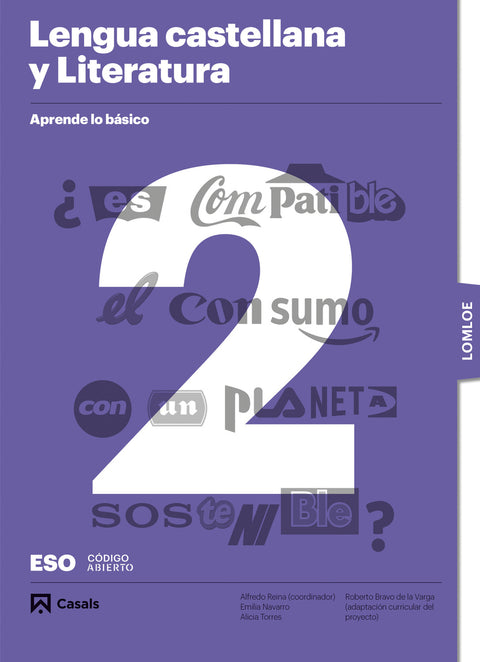  Aprende lo básico. Lengua castellana y Literatura 2 ESO. LOMLOE 
