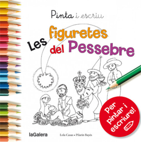  Pinta i escriu figuretes del pessebre 