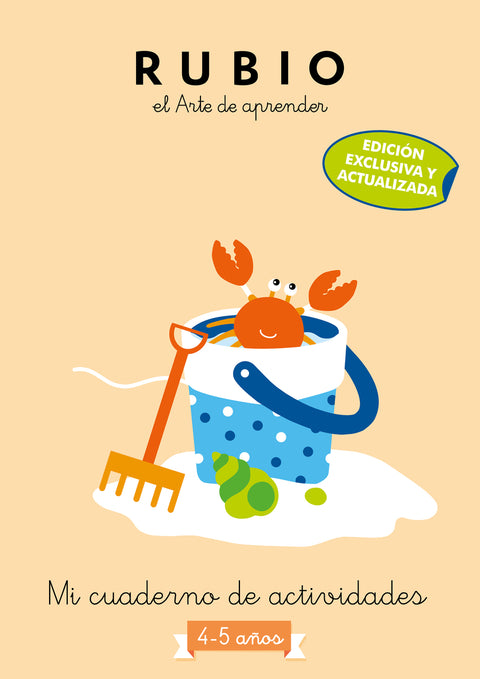  Mi cuaderno de actividades: 4 - 5 años (edición exclusiva) (Rubio. El arte de aprender) 