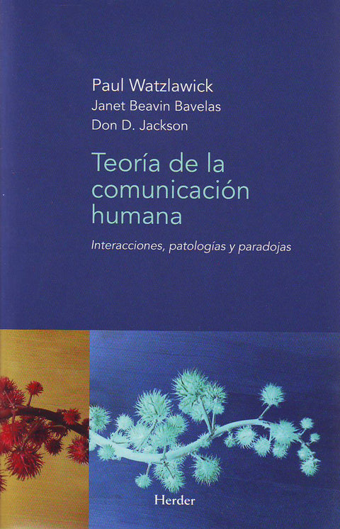  Teoría de la comunicación humana 