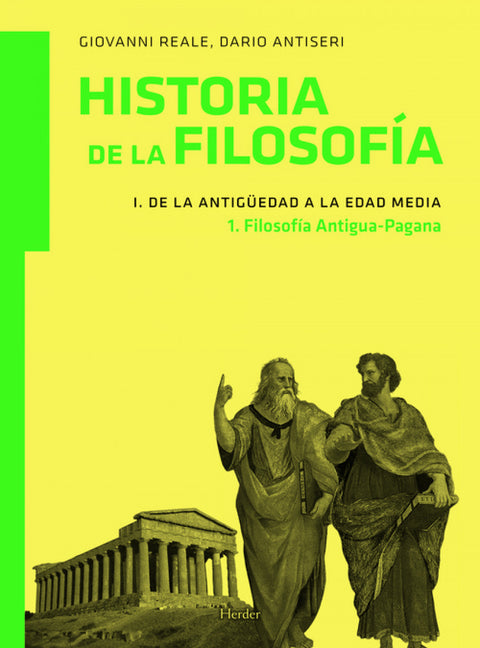  Historia de la filosofía I. De la Antigüedad a la Edad Media 