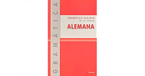  Gramática sucinta de la lengua alemana 