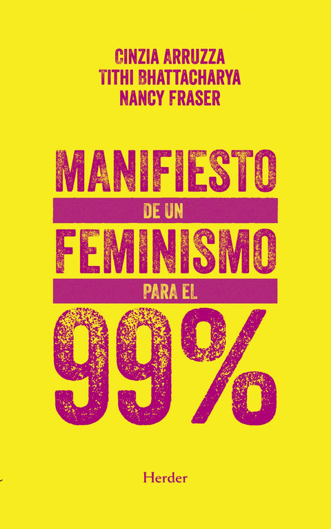  MANIFIESTO DE UN FEMINISMO PARA EL 99% 