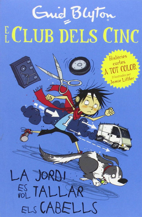  La jordi es vol tallar els cabells 