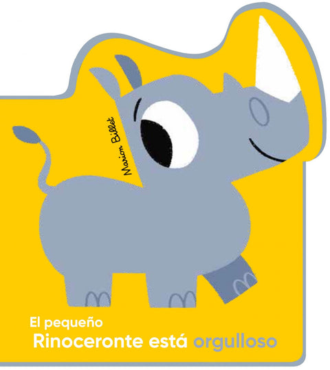  EL PEQUEÑO RINOCERONTE ESTÁ ORGULLOSO 