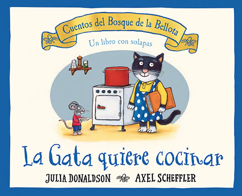  La gata quiere cocinar 