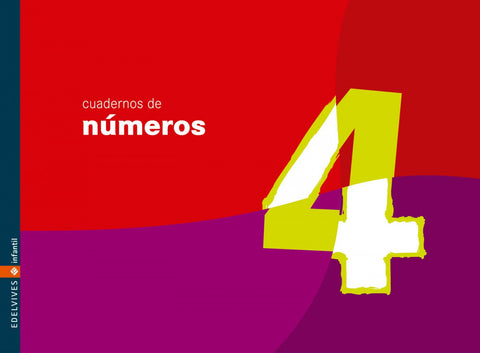  Cuaderno 4  de numeros (Infantil) 