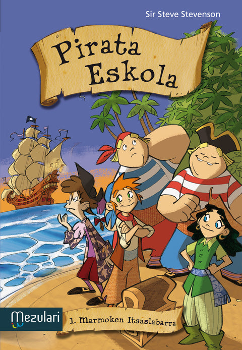  Pirata eskola. Marmoken itsaslabarra 
